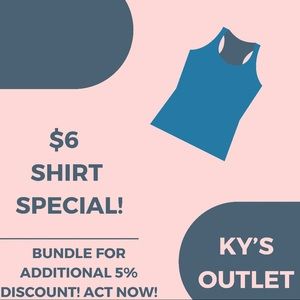$6 WOMENS SHIRT / TOP SUMMER SPECIAL!